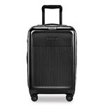 Briggs & Riley Sympatico Hardside Domestic Spinner Luggage, Matte Black, 22-Inch Carry-On
