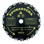 Forester Chainsaw Tooth 9" Brush Blade