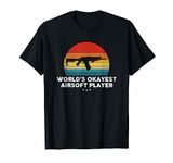 World's Okayest Airsoft Player - Funny Airsoft T-Shirt