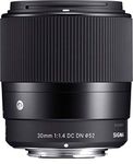 Sigma 30mm f/1.4 DC DN Contemporary Lens for Sony E