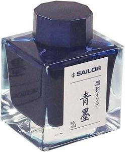 Sailor Fountain Pen, Pigment Bottle Ink, 50ml, Blue Ink 13-2002-242