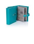 Small Size Teal Blue - Little Little Book of Earrings - A Small Book for Keeping Your Earrings Safe!