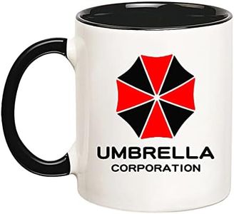 Fonhark - Umbrella Corporation Logo Mug, Resident Evil, 11 Oz Novelty Coffee Mug/Cup