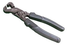 Compound Action Tile Nippers, Tile Working Tool with Tungsten-Carbide Trimming Tips, Mosaic Trimmer Nipper Cutter, Tile Pliers 9-Inch