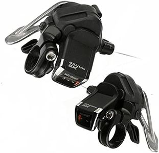 microSHIFT Mountain Bike Shifters for Shimano 3x9 Speed, Black