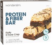 Wonderslim High Fiber Protein Bars,