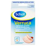 SCHOLL VERRUCA REMOVAL PLASTERS