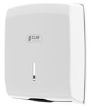 Clar Sistemi T6100PB I-Nova Paper Towel Holder, 600 Towels, White