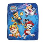 Paw Patrol Kids Fleece Blanket EXPRESSIONS Throw for Toddlers Teens, All Season Super Soft Comfy Flannel Blanket, Best Gifts for Boys and Girls, 50x60 inches (Official Paw Patrol Product)