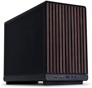 Lian Li DAN-A3 Front Wooden and Steel Mesh Side Panel mATX Case - Black (PC-A3X-WD)