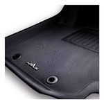 Pharaoh 3D Car Mat | Compatible for Polo | Rapid 2014 to 2023 | Custom Fit, All-Weather, Anti-Slip, Odorless, Stylish, and Eco-Friendly Floor Protection with Dust Collection Tray - Full Set (POLO/Rapid)