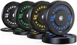 GIKPAL Bumper Plate Olympic Weight 