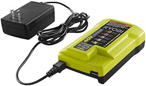 Ryobi 1004-040-931 40 Volt Compact Wired Lithium-Ion Battery Charger with USB Port