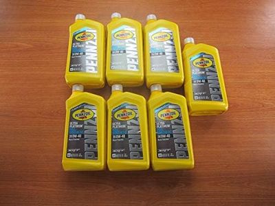 Mopar Chrysler Dodge Jeep Penzoil Ultra Platinum Full Synthetic 0W-40 7 Qts.