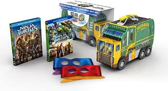 Teenage Mutant Ninja Turtles (2014) / Teenage Mutant Ninja Turtles: Out Of The Shadows (2016) (Collectible Turtle LunchBox Gift set) (Blu-ray / DVD) [Blu-ray]