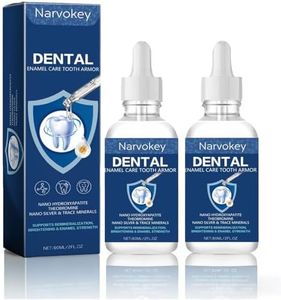 Cavity Repair Tooth Armor Transparent Enamel Strengthening Formula Drops with Hydroxyapatite for Cavity Defense Health, Daily Oral Care Solution-2Packs