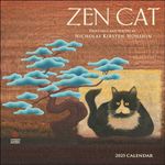 Zen Cat 2025 Wall Calendar: Paintings and Poetry by Nicholas Kirsten-Honshin