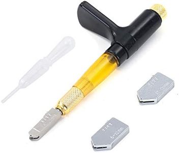 IMT Tile/Glass Cutters Tungsten Carbide Tip, Professional Mosaic/Tiles/Stained Glass Cutting Tool