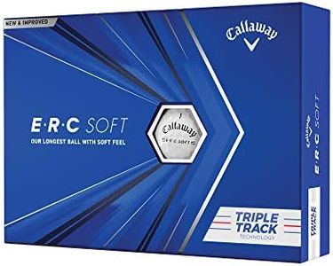 Callaway 2021 ERC Triple Track Golf Balls, White