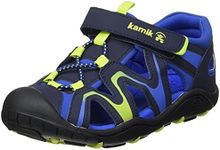 Kamik Unisex Children's Kick Closed Sandals, navy blue, 13 AU