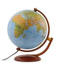 Nova Rico 37 cm Maximus Illuminated Globe, Blue, 0337MXFGINALL0R0