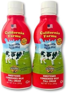 California Farms Sweetened Condensed Milk Full Cream 14oz Bottle 2-Pack