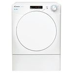 Candy CSEV9DF 9KG Vented Tumble Dryer, White, White Door
