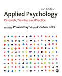 Applied Psychology: Research, Training And Practice