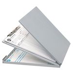 Westcott Aluminum Sheet Holder, Bottom Hinged, Letter Size (38112)