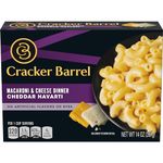 Cracker Barrel Macaroni and Cheese, Sharp Cheddar Havarti, 14 Ounce