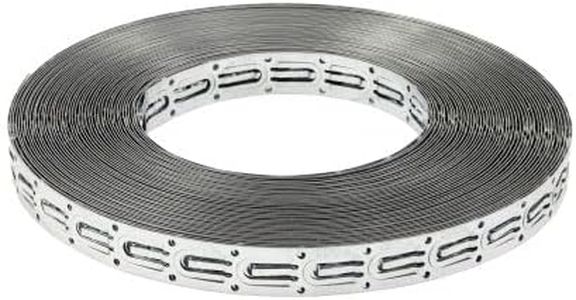 LuxHeat 75ft Cable Guides for Electric Radiant Floor Heating Cables - Strapping can be fixed to Timber or Concrete Sub-Floor. Compatible with most Underfloor Heating Systems