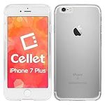 Cellet iPhone 7 Plus Case, Gravity Series Transparent Cell Phone Case for the iPhone 7 Plus -Retail Packaging