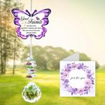 Good Friend Gifts for Women, Friend Birthday Gifts, Butterfly-Shaped Crystal Ball Sun Catcher,Good Friend Gifts, Friend Birthday Gifts for Women, Gifts for Friends Women, Gifts for Friends