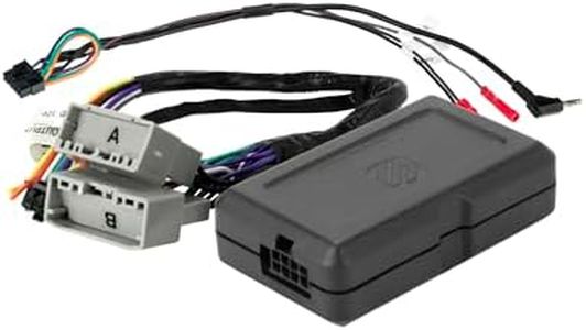 Scosche CR4000SWF Factory Stereo Replacement Interface Adapter, Compatible with Select 2004-Up Chrysler/Dodge/Jeep Vehicles, Car Radio Wiring Harness, Retain Steering Wheel Control and OEM Amplifier