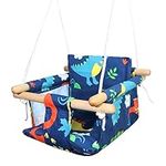 IFOYO Canvas Baby Swing, Wooden Han