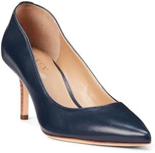 Lauren Ralph Lauren Women's Lanette Pump, Refined Navy, 7.5 US