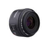 YONGNUO YN35mm F2 Lens 1:2 AF/MF Wide-Angle Fixed/Prime Auto Focus Lens for Canon EF Mount EOS Camera