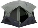 Gazelle Tents™ T4 Overland EXP Hub Tent, Extended Season Camping Tent, Sleeps 4, Pop-Up Hub Tent, Durable Ripstop Fabric, TriTech Mesh, Waterproof, UV Resistant, Agave Green, 78" x 94" x 94", GT403AG