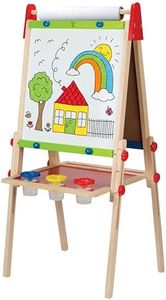 Hape All-in-1 Drawing/Whiteboard/Blackboard 110cm Easel Art Accessories Kids 3+