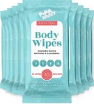 Body Wipes (10 Packs) 100 XL Shower