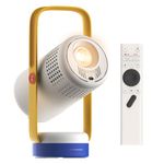 XGIMI Vibe One Battery Powered Mini 1080P Smart Portable Projector,Google TV with Licensed Netflix, Sound by JBL, Built-in Battery, Auto Focus Auto Keystone, HD Outdoor Movie Projector(Blue Spark)