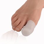 DJ Support Gel Toe Caps, Toe Protector Cover Caps - Pack of 1 Pairs