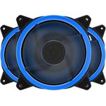 upHere 120mm Blue LED Computer Case Fan Silent Fan for Computer Cases, CPU Coolers, and Radiators Ultra Quiet, Premium Edition,3 Pin 3 Pack/B12CM3-3