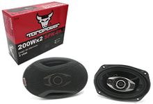 toropower spk-69.1 – 3-Way Speakers, Black