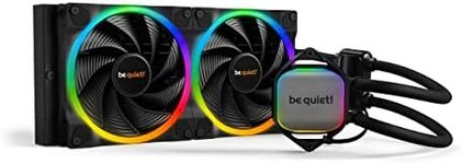 be quiet! Pure Loop 2 FX 280mm, CPU Liquid Cooler for Intel Core i3/i5/i7 or AMD Ryzen 3/5/7, ARGB LED Illumination, 2X Light Wings PWM high-Speed Fan -BW014