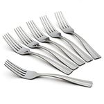 Oneida H236006A Arc Everyday Flatware Dinner Forks, Stainless Steel, Metallic