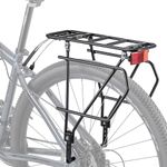 CXWX Bicycle Rear Pannier Rack with Reflector MTB Pannier Rack Maximum Load 27 kg Bicycle Pannier Rack for 26-29 Inches