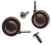 Brown Shepherd Socket Castors 50mm