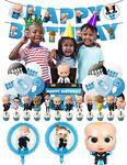 Party Supplies Boss Baby Birthday Party Decorations Boss Baby Balloons Boss Baby Boy Birthday Banner Boss Baby Cake Toppers