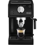 DeLonghi Ecp31.21|Pump Espresso Coffee Machine|Espresso, Cappuccino, Latte & More Recipe Options|15 Bar Pressure|1100 W|Free Demo & Installation (Black)